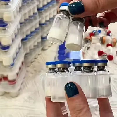 Bulk Supply Cosmetic Glass Vials Container for Lyophilized Powder Cosmetic Sample Packing