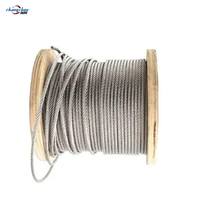 6X19s FC Iwrc Galvanized and Bright Steel Wire Rope 10 12 16mm for Elevators and Hoist