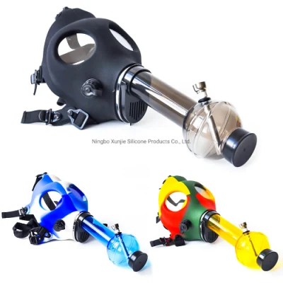China Factory Silicone Water Pipe Gas Mask Water Pipe