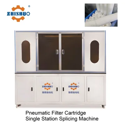 Pneumatic Filter Cartridge Single Station Splicing Machine