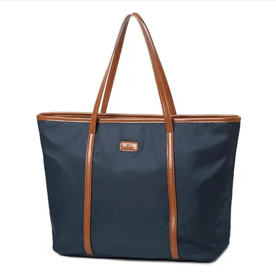 High Quality Desinger Handbag Nylon Tote Lady Handbags with Custom Label