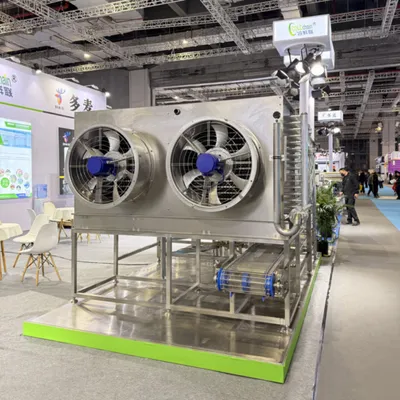 Low Noise Customization Automatic Food Spiral Freezer for Shrimp