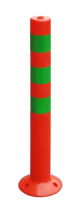 Best Selling 75cm PE Flexible Delineator Bollard Warning Post