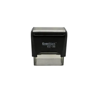 Evermark Ez-35 Self Inking Stamp with Single Pad (office/stamp/plastic injection/printer)