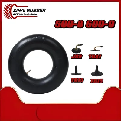 17X8.00-8 18*7-8 400/500/600-9 ATV Forklift Rubber Natural Valve Tr87 Js2 Tr13 Tr15 Tr75A Motorcycle Tire Tyre Parts Pipe Car Butyl Air Champer Inner Tube