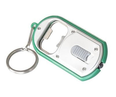 Multi-Function Beer Opener With Keyring Light (ZS-810)