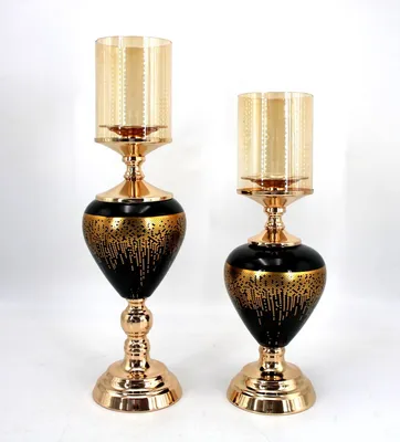 New Creative Glass Candle Holder for Party Wedding and Home Decorations