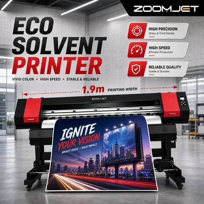 Factory Price 1.6m Large Format Eco Solvent Printer for Indoor Outdoor Signage