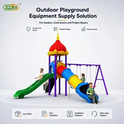 Durable and Affordable Outdoor Playground Equipment Playground Children's/Children Slide for (kid/kids) Park