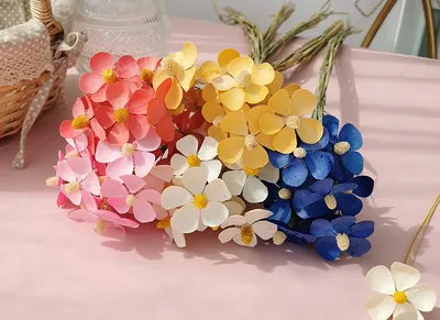 Low Price Wholesale Dried Artificial Flower Matthiola Violet Flower for Wedding/Home Decors