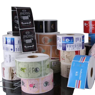 Customizable Wine Labels for Price Tags and Food Services