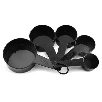 Plastic Baking Measuring Cups Set 10 Piece with Graduated