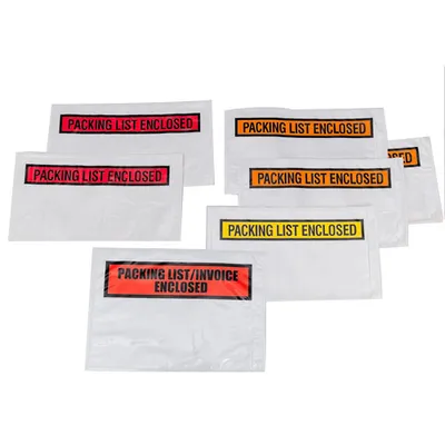 Waterproof Self-Adhesive Mail Bags with Invoice Enclosure Options
