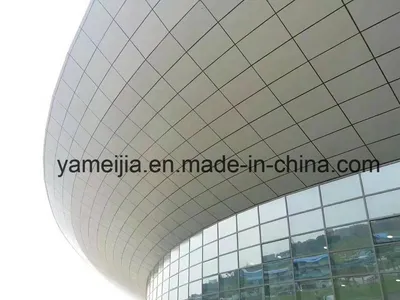 Aluminum Honeycomb Curtain Wall Cladding