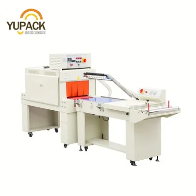 L-Bar Sealer Heat Tunnel Wrapping Shrink Packing Machine for Box Book Notebook