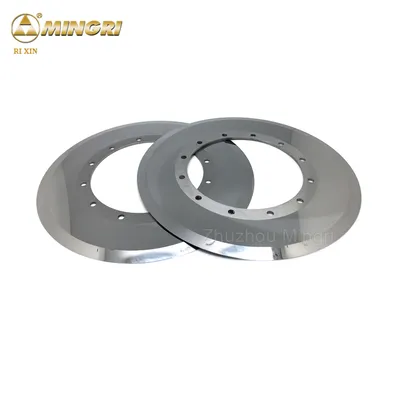 300*160*3.3 Tungsten Cemented Carbide Slitting Blade Cutting Slitter