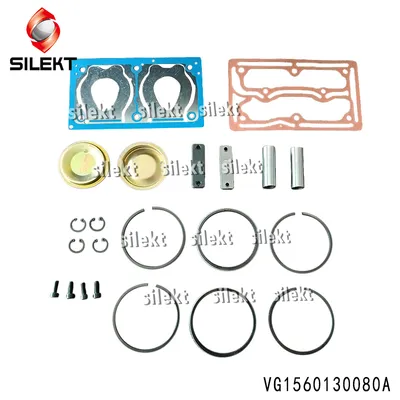 Repair Kit Vg1560130080A Engine Full Overhaul Kit Double Cylinder Air Pump Compressor