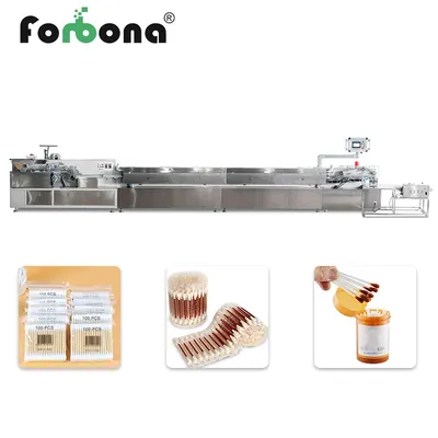 Customizable Q-Tip Machine Surgical Cotton Swab Making Machine