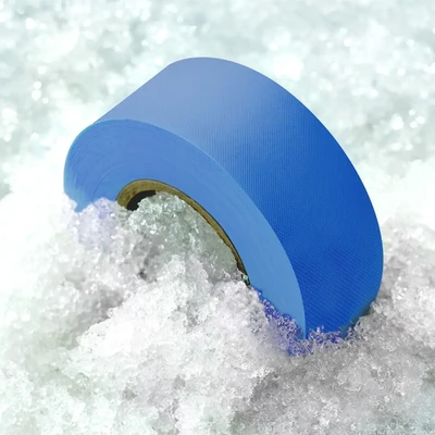 PVC Fluorescent Blue Caution Flagging Surveyor's Tape