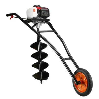 Gasoline Hand Push Ground Drill 62cc Petrol Earth Auger Ground Auger Drill