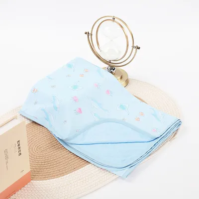 Breathable Allergenic Absorbs Heat One Side Cool Feeling One Side Warm Feeling Summer Cooling Blanket for Hot Sleeper