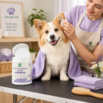 Customizable Dog Cat Wet Wipes Bulk Alcohol Free Soft Scented Pet Cleaning OEM Wholesale