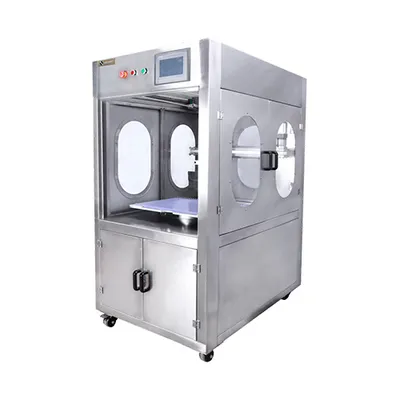 Automatic Ultrasonic Cake Cutting Machine for Round & Square Mousse Brownie Dessert