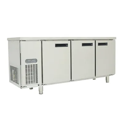 Stainless Steel Commercial Pizza Refrigerator Refrigerating Equipment Commercial Salad Worktable