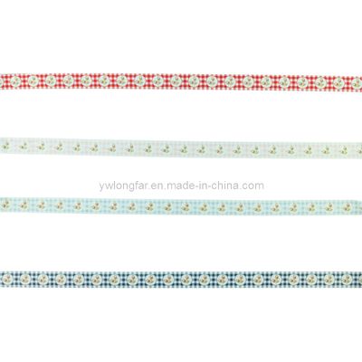 Flower Printing Webbing