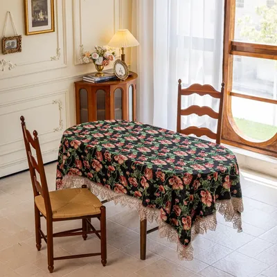 Adaptable Superior Durable Practical Patterned Cost-Effective Home Living Table Pad