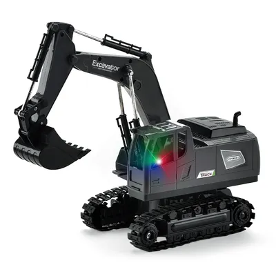 1: 20 5CH Remote Control Crawler Excavator RC Truck Toys with Sound and Lights