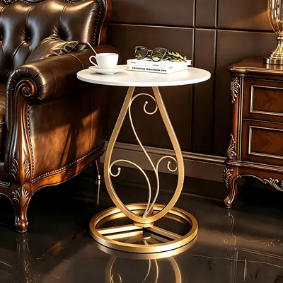 Handy Smooth Surface Flat Top Tea Table for Lounge Area