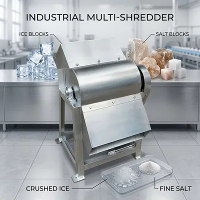 Heavy Duty Industrial Processing Unit Industrial Ice Crusher Machine