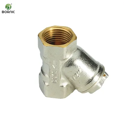 Bornic Best Quality Hpb57-3 Cw617n Brass Y Strainer Valve with Filter