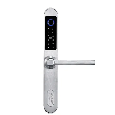 Slim 85mm Center Distance 35mm Backset Stainless Steel 304 Tuya Fingerprint Lock