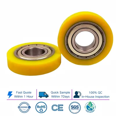 Wearproof Handling Equipment Polyurethane Load Wheel