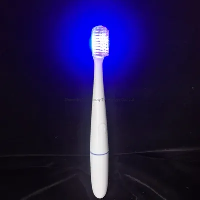 2019 Popular Teeth Whitening at Home Blue LED Light Toothbrush Adult Toothbrush Sonic Electronic Toothbrush