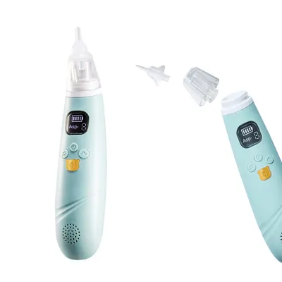 Rechargeable Booger Sucker Nasal Aspirator Electric Baby Nose Sucker 3 Levels Suction