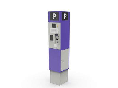 Street Multi Space Parking Meters