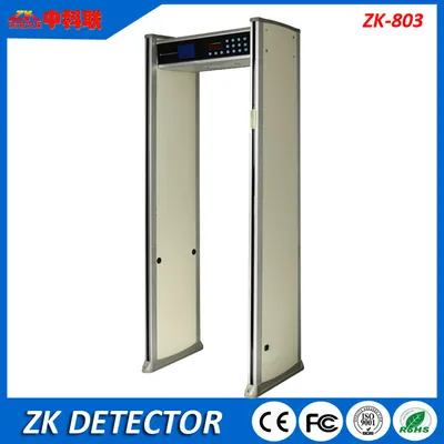 Walk Through Temperature Scanner, Security Metal Detector Door