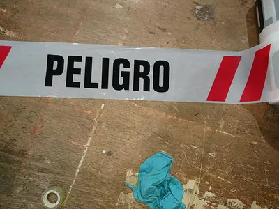 Huincha Peligro 500 Metros PE Warning Tape (CC-WT001)