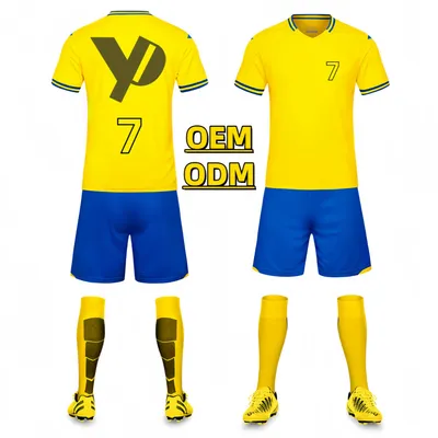 Team Club Soccer Wear Custom High Quality Men's Football Jersey Soccer Jersey Soccer Uniforms Sets