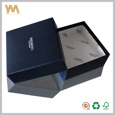 High Quality Blue Gift Packaging Box for Jewelry