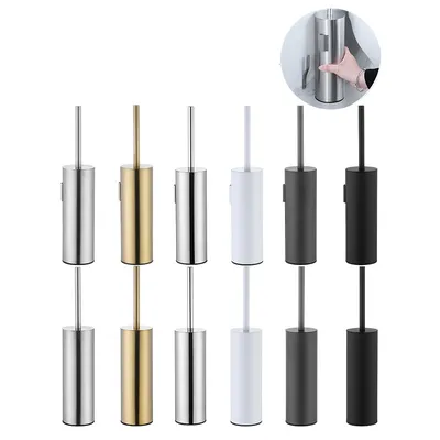 Stainless Steel 304 Bathroom Toilet Brush Holder Set Manufacturer
