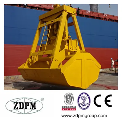 Wireless Remote Control Hydraulic Grab for Bulk Cargo