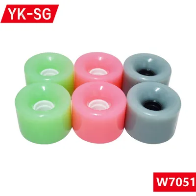 7051mm Cheap 70% Rebound Skateboard Slide Custom Printed 70mm Set Longboard Wheels