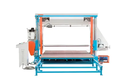 Horizontal Foam Cutting Machine or Foam Sponge Automotive for Ethylene-Vinyl Acetate Polyethy Foam Expanded Form Extruded Polystyrol