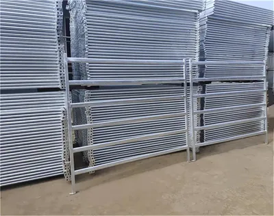 Portable Steel Metal Fence Panels/ Livestock Cattle Corral Panels/ Cattle Yard Panels Australia