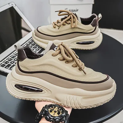 Stylish Breathable Mesh Casual Sports Shoes for Men's Running