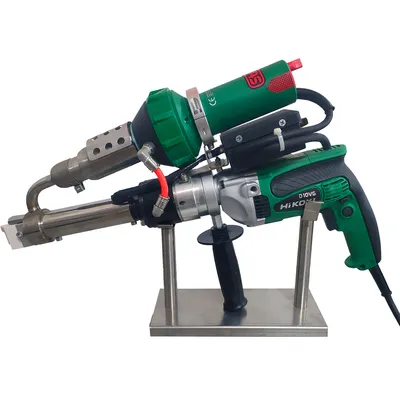 HDPE Geomembrane Thermoplastic Pond Liner Hand Held Hot Air Plastic Welding Machine Extrusion Welder